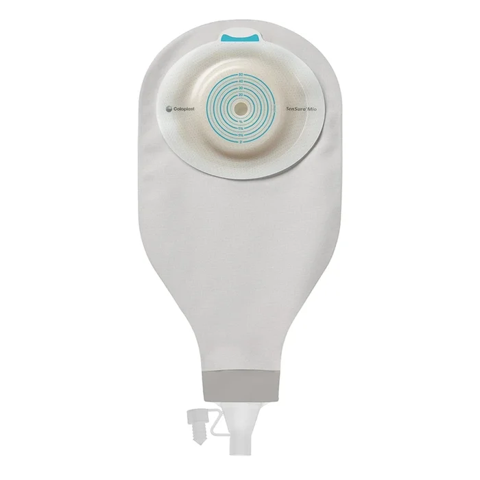 SenSura® Mio High Output One-Piece Drainable Transparent Ostomy Pouch, 3/8 to 2 Inch Stoma