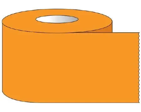 Shamrock Scientific Shamrock Blank Label Tape Multipurpose Label Without Legend Orange 3/4 X 500 Inch – ST-34-5