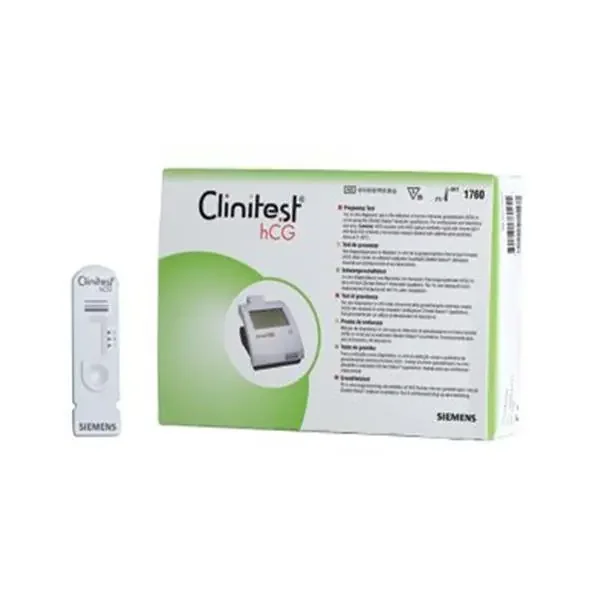Siemens Medical Solutions Diag Clinitest Hcg Urine Test Kit Clia Waived For Clinitek Status Analyzer 25/Bx – 10310618