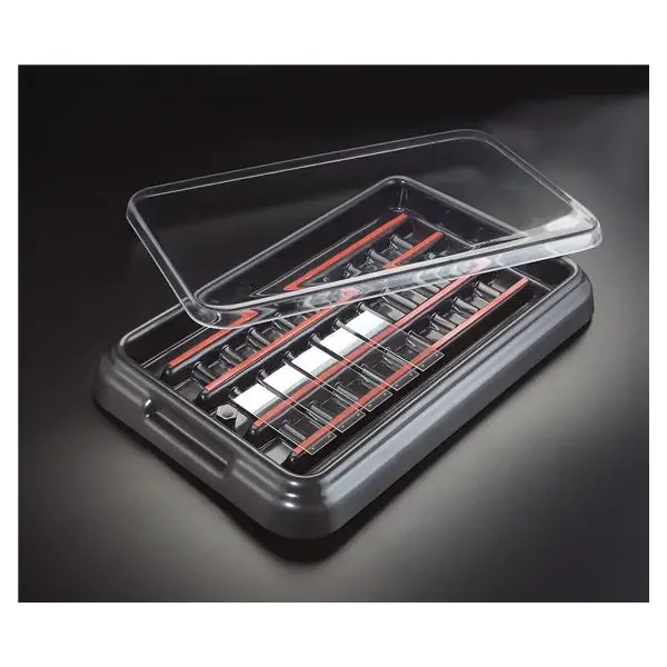 Simport Plastics Ltd. Staintray Slide Staining System Rectangular Black 1/Ca – M920-2