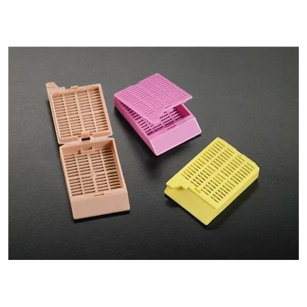 Simport Plastics Ltd. Unisette Processing/Embedding Tissue Cassette Aqua Lid 1500/Ca – M505-12