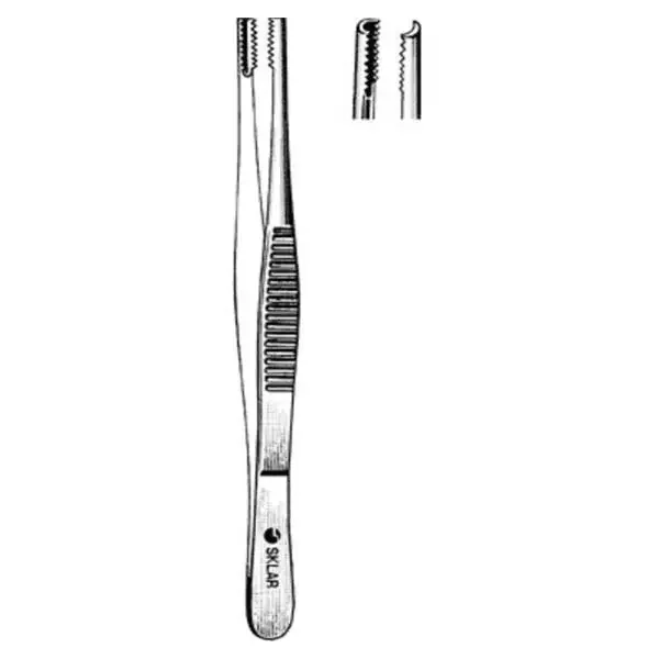Sklar Instruments Forcep Tissue Brown 6″ Stainless Steel Ea – 19-2860