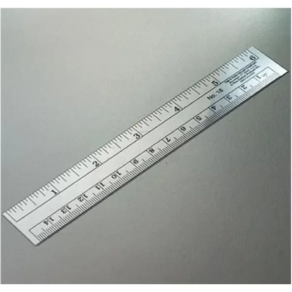 Sklar Instruments Ruler 6″ Plastic 100/Ca – 96-1674