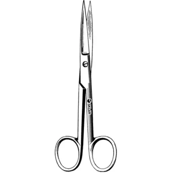 Sklar Instruments Scissors Operating 4-1/2″ Sharp/Sharp Smooth Straight Stainless Steel Ea – 22-1145