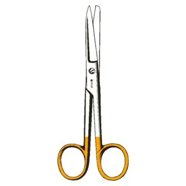 Sklar Instruments Scissors Operating Sklar Edge Tc 5-1/2″ Sharp/Sharp Smooth Straight Ss/Tc Ea – 16-1055