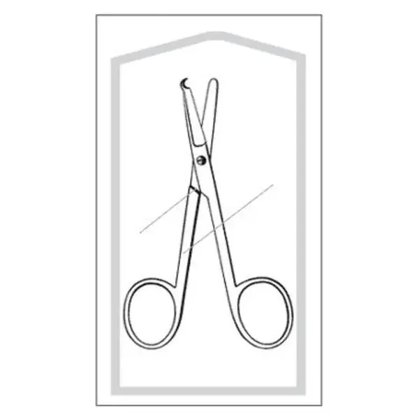 Sklar Instruments Scissors Suture Littauer Econo 3-1/2″ Blunt/Blunt Smooth Straight Ss Disp 25/Ca – 96-2511