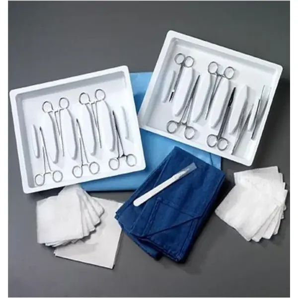 Sklar Instruments Tray Surgical Minor With Gauze/Needle/Scalpel 15 10/Ca – 96-1744