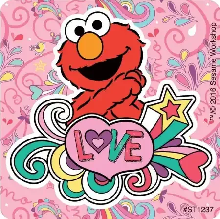 Smilemakers 100 Per Unit Disney Elmo Sticker 2.5 Inch – ST1237B