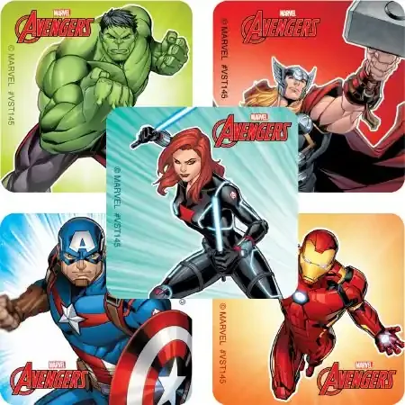 Smilemakers Valuestickers 250 Per Unit Avengers Classic Sticker 1.625 Inch – VST145P