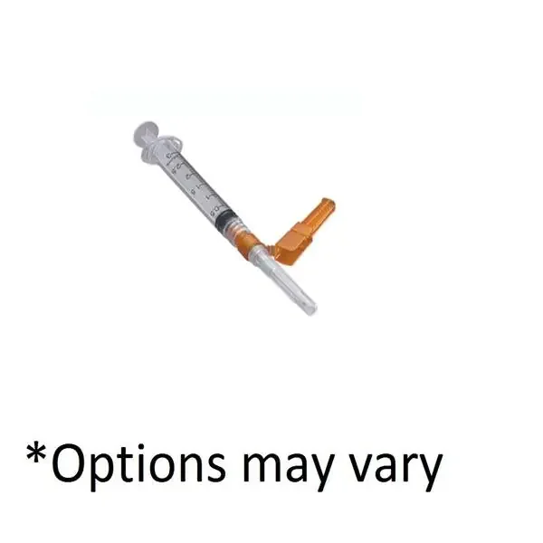 Smiths Medical ASD Syringe/Needle 3Cc 22Gx1″ Needle-Pro Safety 50X8/Ca – 4235