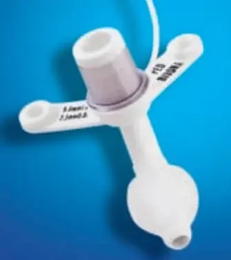 Smiths Medical Bivona Aire-Cuf Tracheostomy Tube V Neck Flange Size 4 Cuffed – 65P040