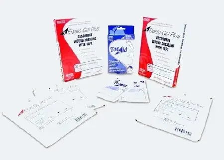 Southwest Technologies Elasto-Gel Hydrogel Dressing 8 X 8 Inch Horseshoe Sterile – DR9051