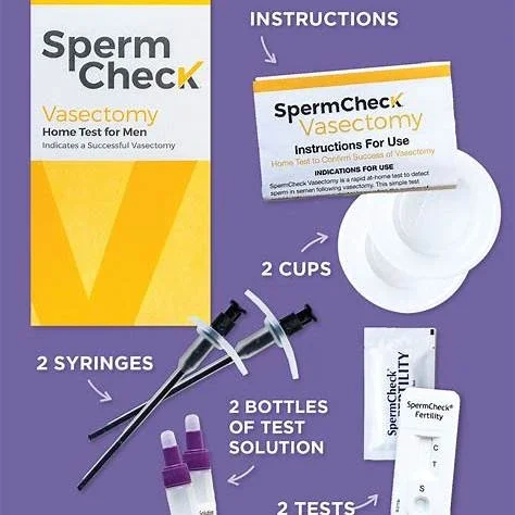 Spermcheck Male Vasectomy Test