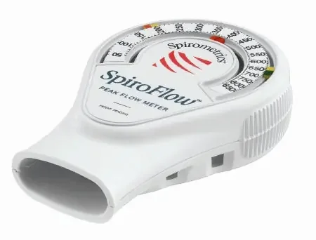 Spirometrics Medical Full Range Peak Flowmeter 10 LPM Increment – E5010-2