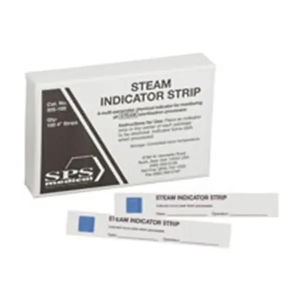 SPS Medical Indicator Strip Steam 4 In Latex Free 100/Bx – SIS-100