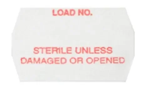 Sps Medical Supply Pre-Printed / Write On Label Advisory Label Load No. Sterilized Unless Damaged Or Opened White – SUD-010-M-R