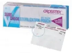 SPS Medical Supply Sure-Check Sterilization Pouch EO Gas / Steam 10 X 15 Inch Transparent Self Seal Film – SCL10152