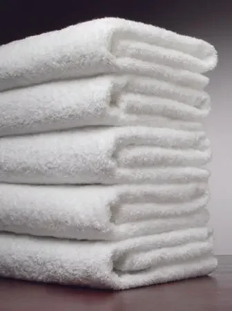 Standard Textile Bath Towel 22 X 46 Inch Cotton 86% / Polyester 14% White Reusable – 40143100