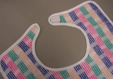 Standard Textile Bib Tie Closure Reusable 86% Cotton / 14% Polyester – 97151098