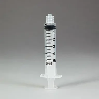 Sterile BD Luer-Lok Syringes, 5mL – 19131