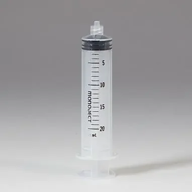 Sterile Monoject Luer-Lock Syringes, 20mL, Case – 20039-31