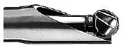 Stryker Bur 4.0 mm Stainless Steel Round – 375940000