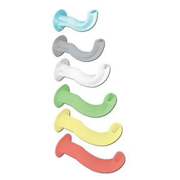 SunMed Airway Oropharyngeal Traditional Guedel Child 70Mm 7Cm Firm White Ea, 50 Ea/Ca – 1-1500-70