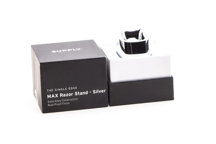 Supply |The Single Edge Max Razor Stand – Silver