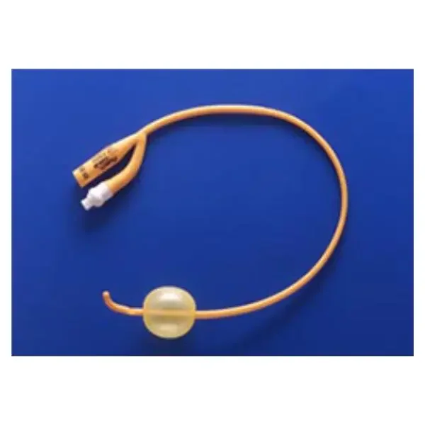 Teleflex Catheter Foley Pure Gold Tiemann 24Fr 30Cc Coude Tip Ptfe Coated 2-Way 16″ 10/Bx – 318324