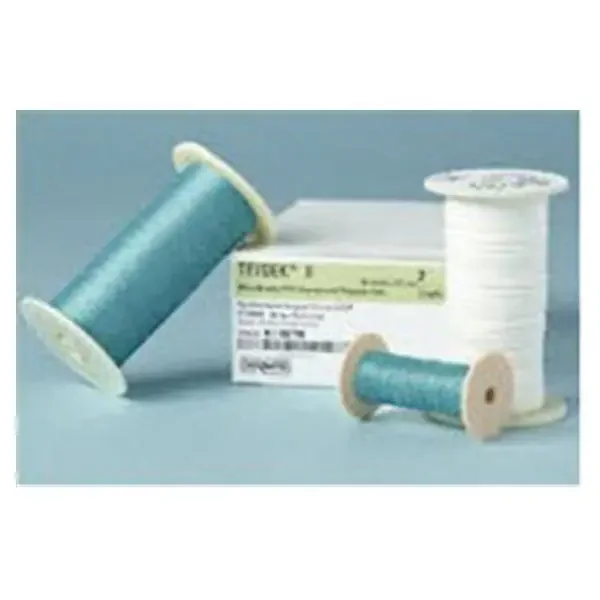 Teleflex Medical-CV Evolutions Suture 5 Polyester Ce-75 Tevdek Green 30″ Braid 12/Bx – 7-599