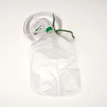 Teleflex Medical Oxygen Mask Under the Chin Style Pediatric User One Size Fits Most Adjustable Nose Clip / Elastic Strap – 1000
