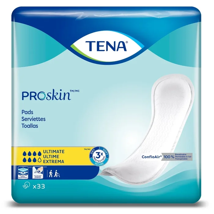 Tena® Light Ultimate Bladder Control Pad, 16-Inch Length