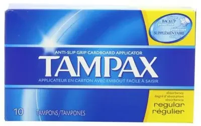 The Palm Tree Group Tampax Tampon Regular Absorbency Cardboard Applicator – 7301021409