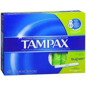 The Palm Tree Group Tampax Tampon Super Absorbency Cardboard Applicator – 7301032110