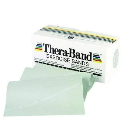 TheraBand exercise band – 6 yard roll – Silver – super heavy