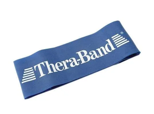 TheraBand exercise loop – 8″ – Blue – extra heavy
