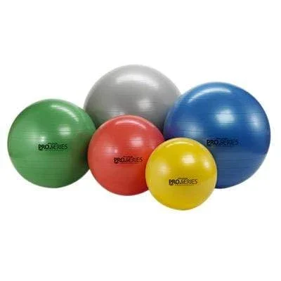 TheraBand Inflatable Exercise Ball – Standard – Red – 22″ (55 cm)