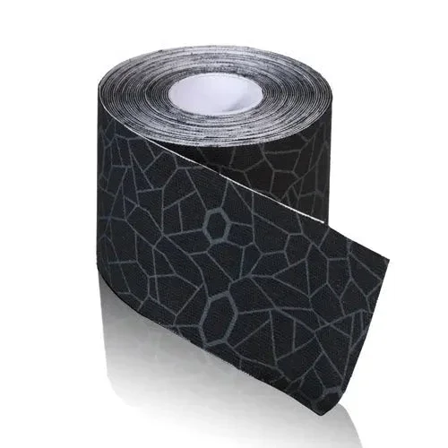 TheraBand KinesiologyTape STD Roll 2 x16.4′ Black/Gray