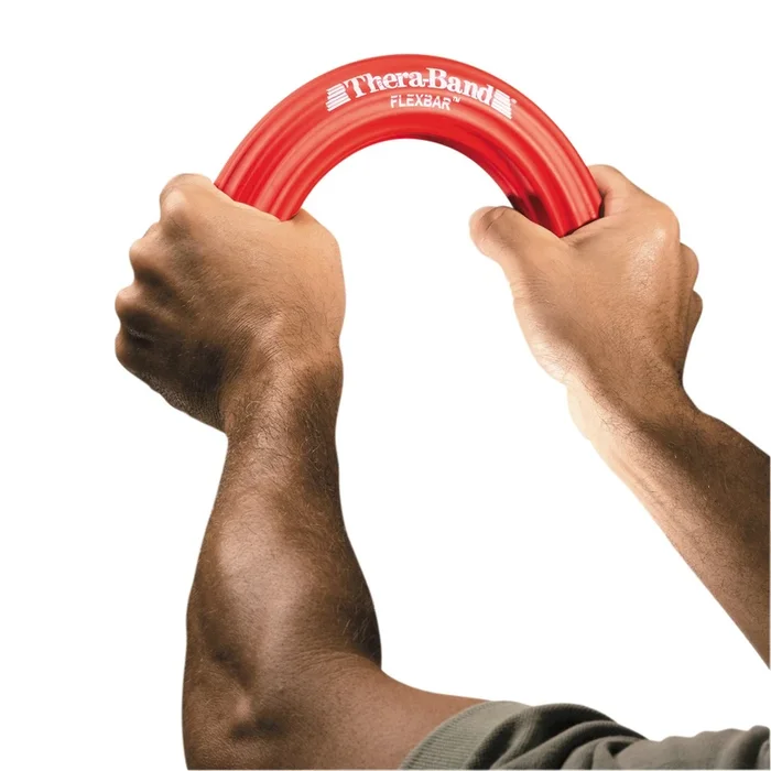 TheraBand® FlexBar® Resistance Exercise Bar, Red, Light Resistance