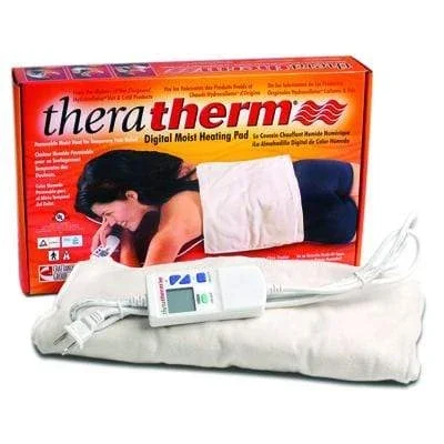 Theratherm digital moist heat pad, large (14″x27″)