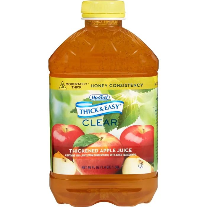 Thick & Easy® Honey Consistency Apple Thickened Beverage, 46-ounce bottle
