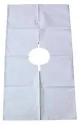 Tidi Products Tidi Exam Cape White One Size Fits Most Open Sides Without Closure Unisex – 918230