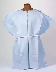 Tidi Products Tidi Patient Exam Gown Adult NonSterile Blue – 910520