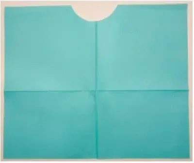 Tidi Products Tidi Ultimate Dental Bib 17 X 18 Inch Blue – 917443