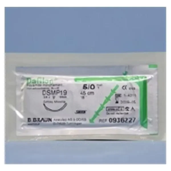 TissueSeal Suture 5-0 Polyamide Dsmp19 Dafilon Blue 18″ Monofilament 12/Bx – G0936227