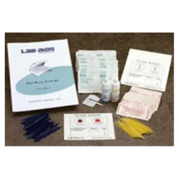Troy Biologicals Lab-Aids Basic Blood Typing Kit For 32 Students Basic 1/Kt – S67356