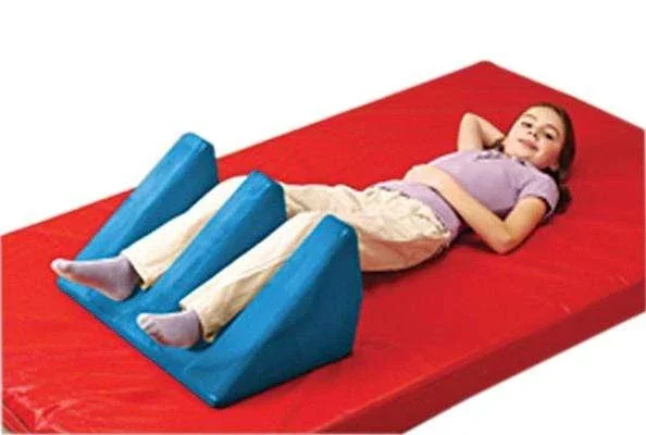 Tumble Forms slotted wedge, small 24″x14″x9″ WxLxH