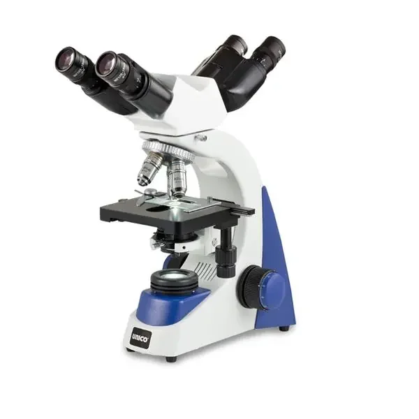 Unico Binocular Microscope Infinity Achromat 4/ 10/ 40/ 100X Objective Ea – G388