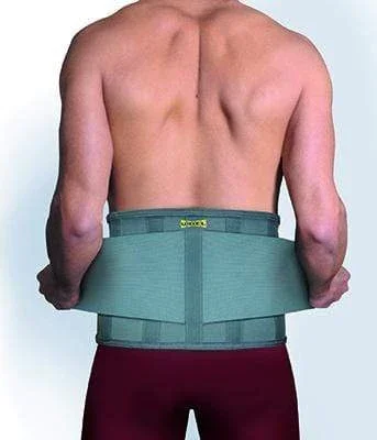 Uriel Lumbar Belt, Gray, Medium