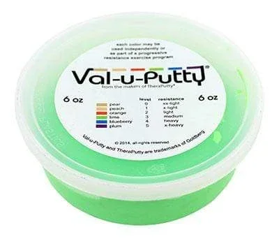 Val-u-Putty Exercise Putty – Lime (medium) – 6 oz